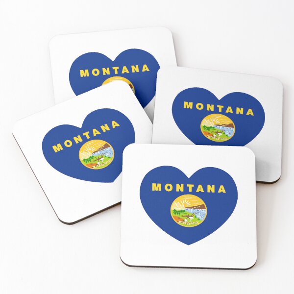 Item preview, Montana Heart Baby Gift, Born in Montana MT Keepsake designed and sold by shitpostee.