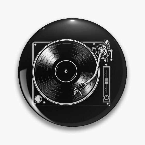 Item preview, Vintage Vinyl Record Player Turntable Music Lover designed and sold by roni-harbor.