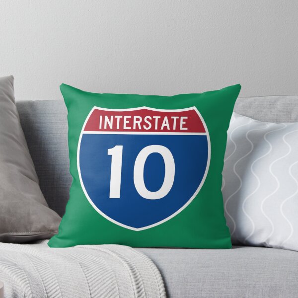 Item preview, I-10 Interstate Sign designed and sold by Karate Octopus.