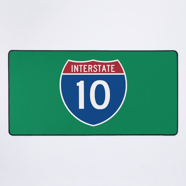 Item preview, I-10 Interstate Sign designed and sold by Karate Octopus.