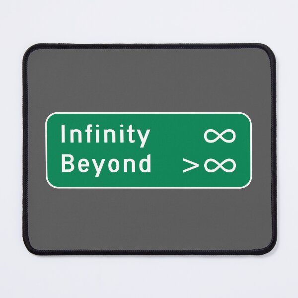 Item preview, To Infinity and Beyond Mileage Sign designed and sold by Karate Octopus.