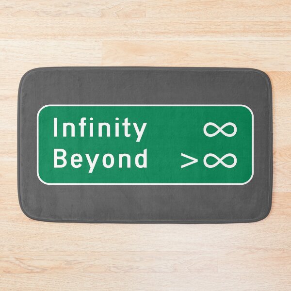 Item preview, To Infinity and Beyond Mileage Sign designed and sold by Karate Octopus.