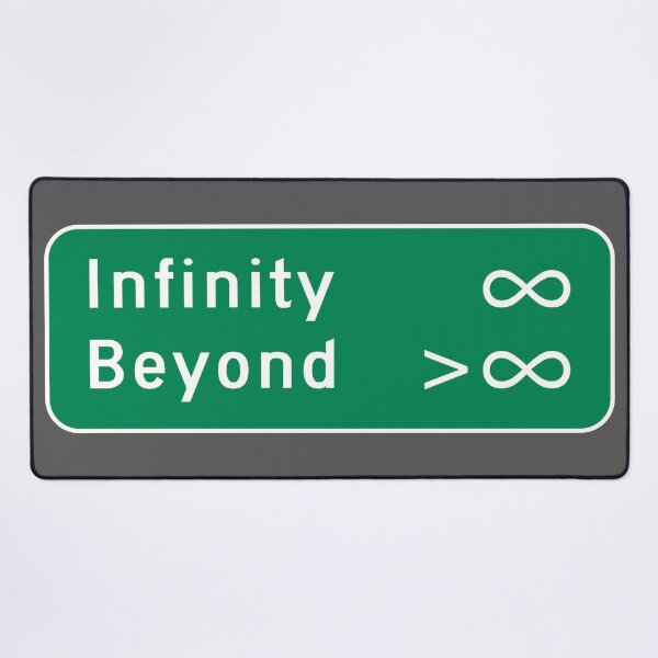 Item preview, To Infinity and Beyond Mileage Sign designed and sold by Karate Octopus.