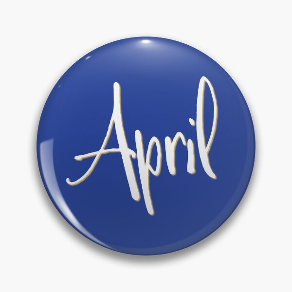 Item preview, APRIL personalized type design designed and sold by CharlottePlaceArt.