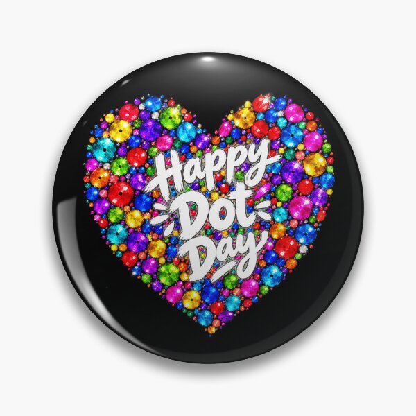 Item preview, Happy Dot Day Colorful Heart – International Dot Day  designed and sold by ViktoonShirts.