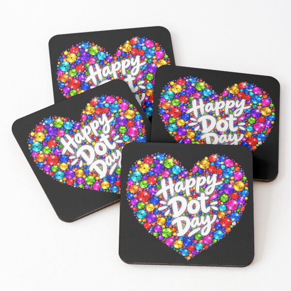 Item preview, Happy Dot Day Colorful Heart – International Dot Day  designed and sold by ViktoonShirts.