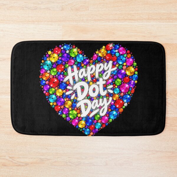 Item preview, Happy Dot Day Colorful Heart – International Dot Day  designed and sold by ViktoonShirts.