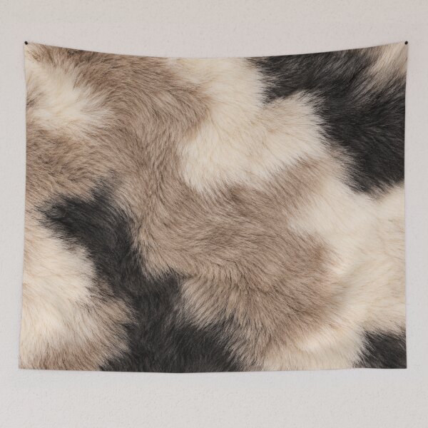 Item preview, Tri-Color Rabbit Fur designed and sold by WeaveSphere.