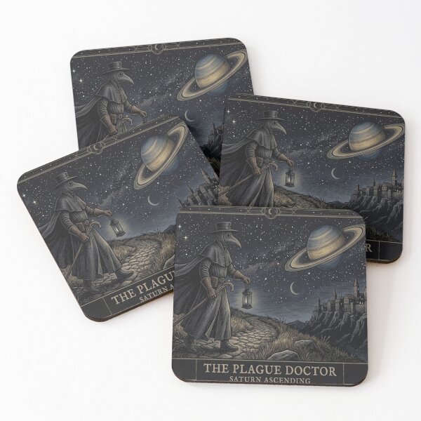 Item preview, plague doctor, Saturn ascendant designed and sold by GAWPAWshop.