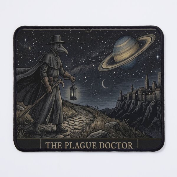 Item preview, plague doctor, Saturn ascendant designed and sold by GAWPAWshop.