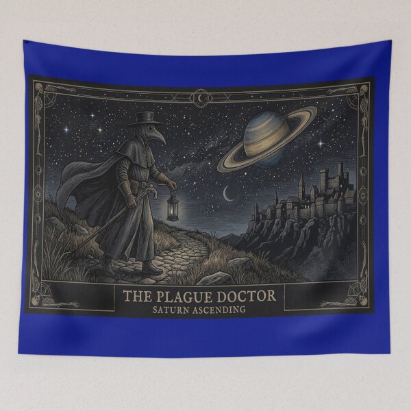 Item preview, plague doctor, Saturn ascendant designed and sold by GAWPAWshop.
