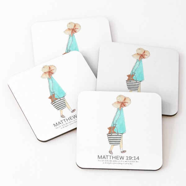 Item preview, Bible art MATTHEW 19:14 Let the children come to Me designed and sold by Boy and Belugee Studio.