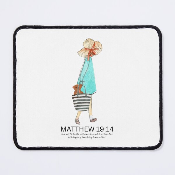 Item preview, Bible art MATTHEW 19:14 Let the children come to Me designed and sold by Boy and Belugee Studio.