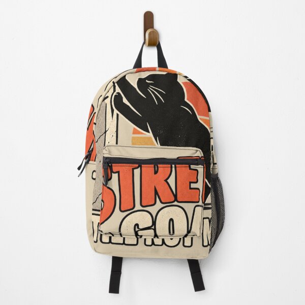 Item preview, Stretch Goals Funny Cat Pushing Wall – Sarcastic Vintage Retro Cat T-Shirt designed and sold by HOUSE OF TIST.
