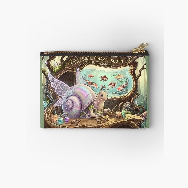 Item preview, Fairy Snail Woodland Fish Apothecary Market designed and sold by aliyeus.