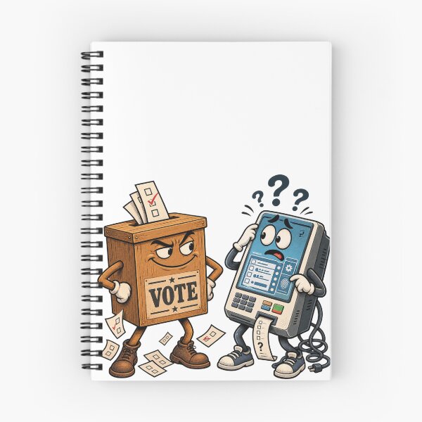 Item preview, Paper vs Electronic Voting designed and sold by M.Store.