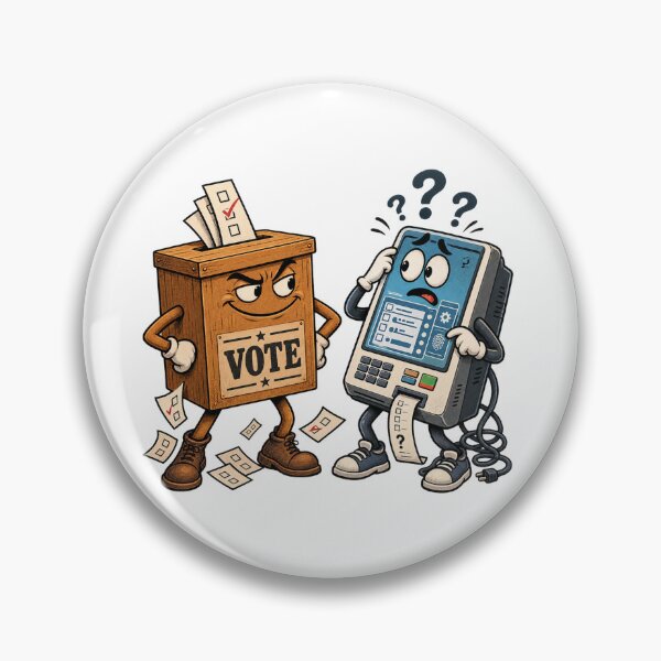 Item preview, Paper vs Electronic Voting designed and sold by M.Store.