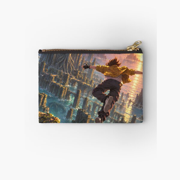 Item preview, Parkour Over R'lyeh – Lovecraftian City at Sunset designed and sold by Extravanganzza.
