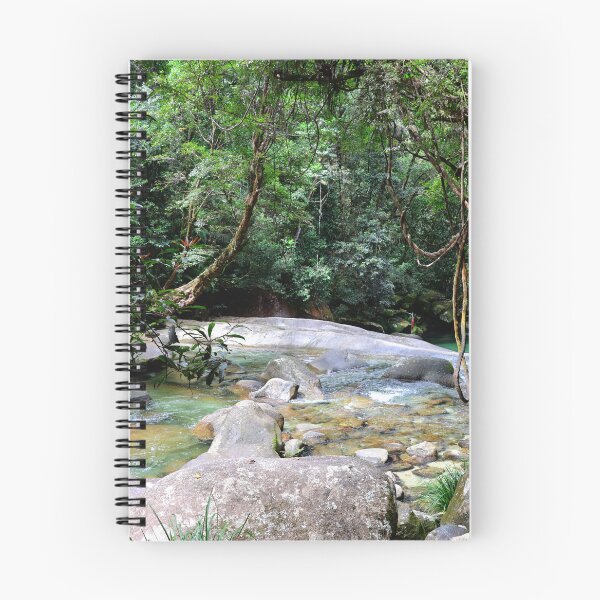 Item preview, Rock Pools in the Rainforest Jungle designed and sold by jaynerushton.