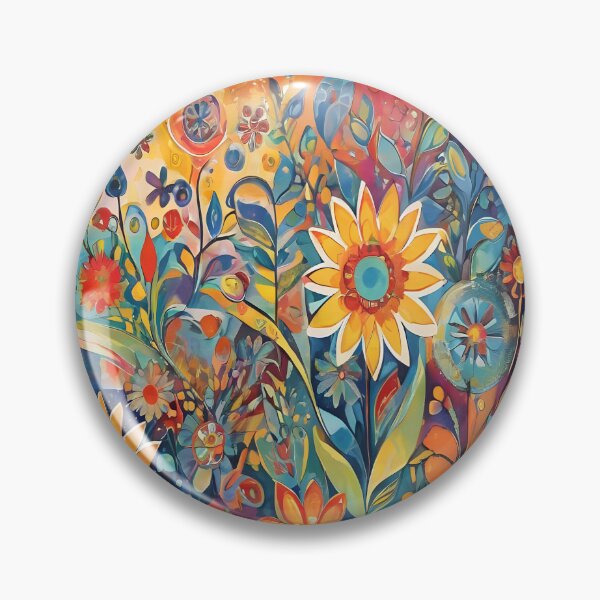 Item preview, Zentangle Vibrant Garden designed and sold by artedamensagem.