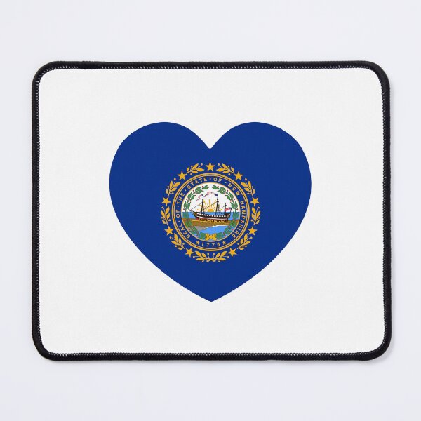 Item preview, New Hampshire Heart Flag Baby Gift Born In New Hampshire NH designed and sold by shitpostee.