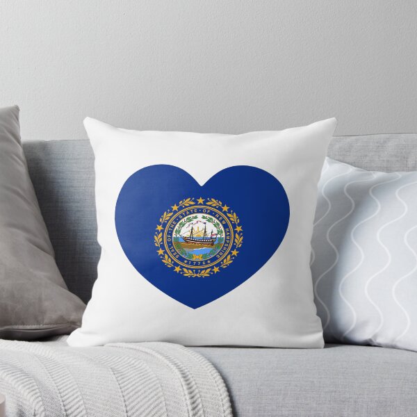 Item preview, New Hampshire Heart Flag Baby Gift Born In New Hampshire NH designed and sold by shitpostee.