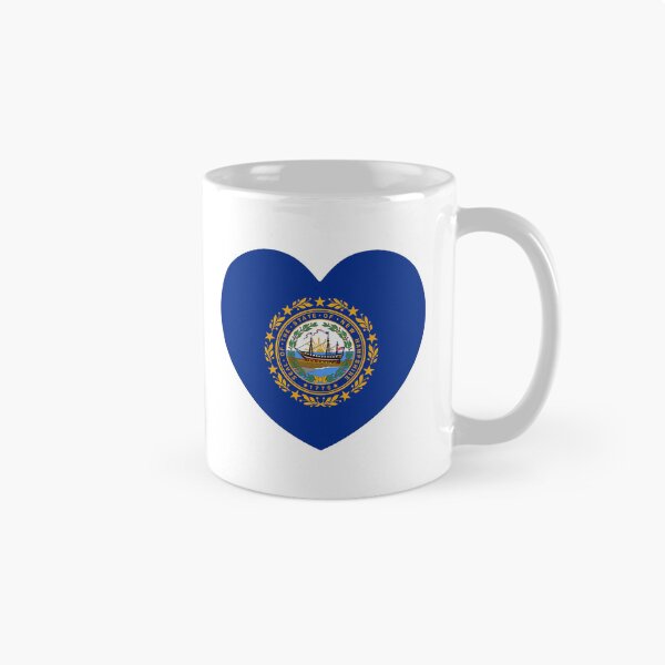 Item preview, New Hampshire Heart Flag Baby Gift Born In New Hampshire NH designed and sold by shitpostee.