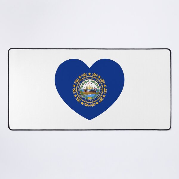 Item preview, New Hampshire Heart Flag Baby Gift Born In New Hampshire NH designed and sold by shitpostee.