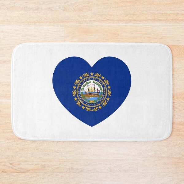 Item preview, New Hampshire Heart Flag Baby Gift Born In New Hampshire NH designed and sold by shitpostee.