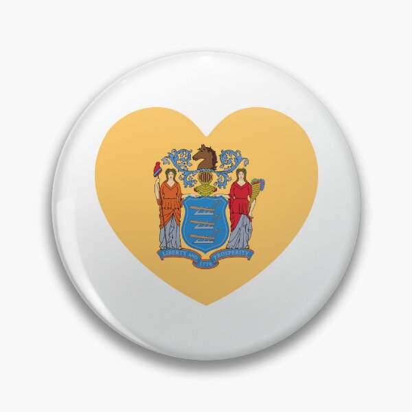 Item preview, New Jersey Heart Flag Baby Gift Born In New Jersey NJ designed and sold by shitpostee.