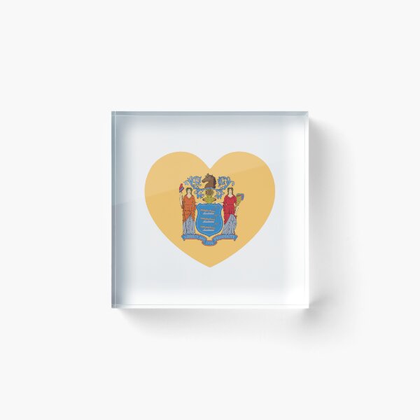 Item preview, New Jersey Heart Flag Baby Gift Born In New Jersey NJ designed and sold by shitpostee.