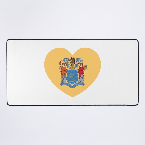 Item preview, New Jersey Heart Flag Baby Gift Born In New Jersey NJ designed and sold by shitpostee.