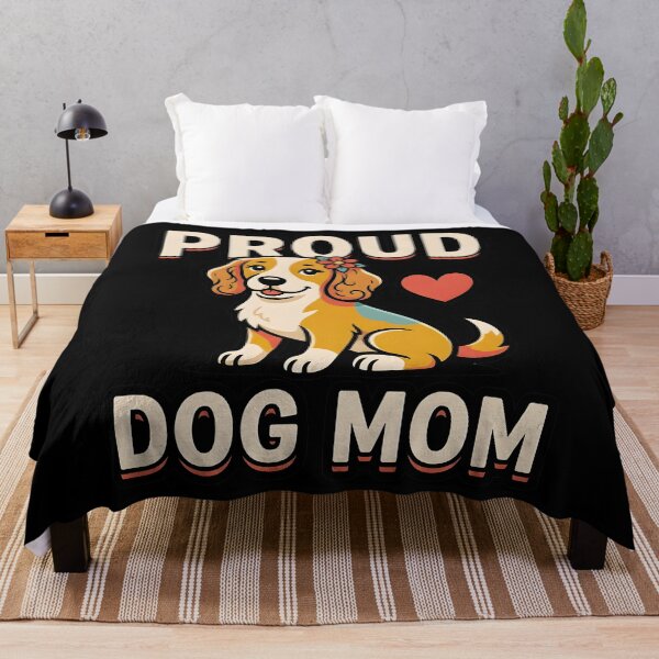 Item preview, Proud Dog Mom Cute Vintage Puppy Lover Gift designed and sold by al21ex.