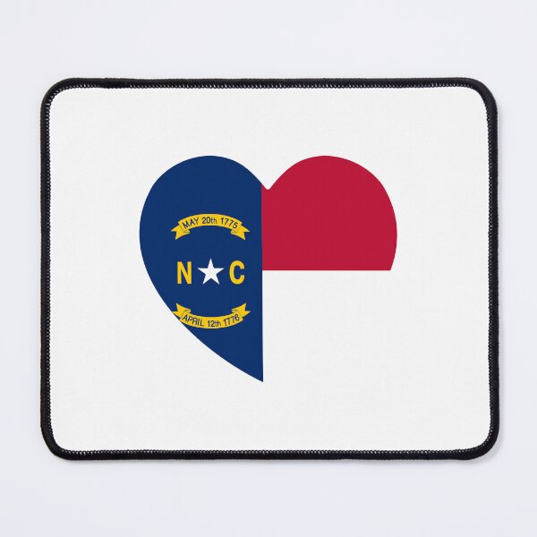 Item preview, North Carolina Heart Flag Baby Gift Born In North Carolina NC designed and sold by shitpostee.