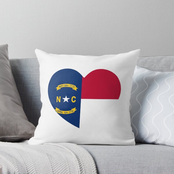 Item preview, North Carolina Heart Flag Baby Gift Born In North Carolina NC designed and sold by shitpostee.
