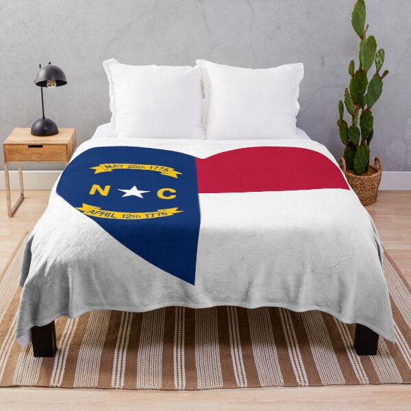 Item preview, North Carolina Heart Flag Baby Gift Born In North Carolina NC designed and sold by shitpostee.