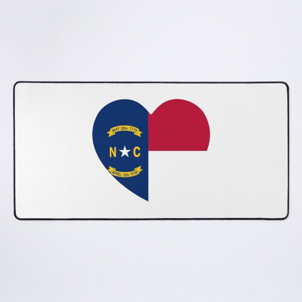 Item preview, North Carolina Heart Flag Baby Gift Born In North Carolina NC designed and sold by shitpostee.