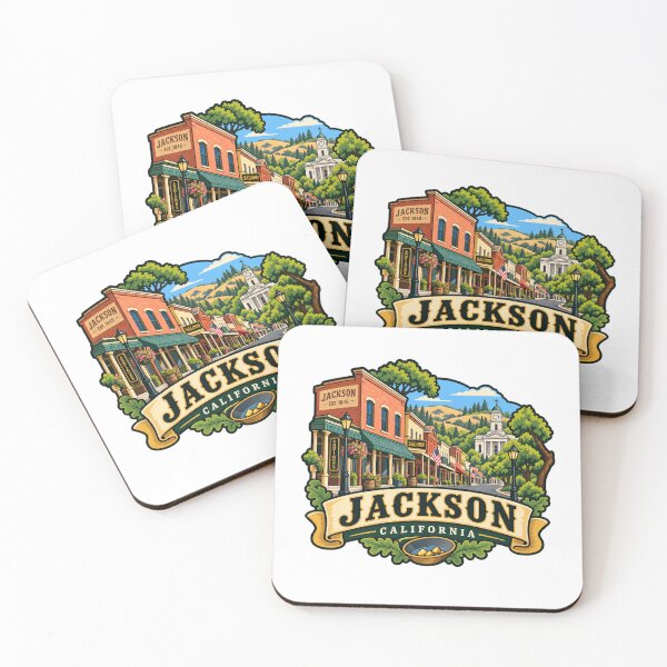 Item preview, Jackson, California - Historic Gold Country Town designed and sold by Myra365Art.