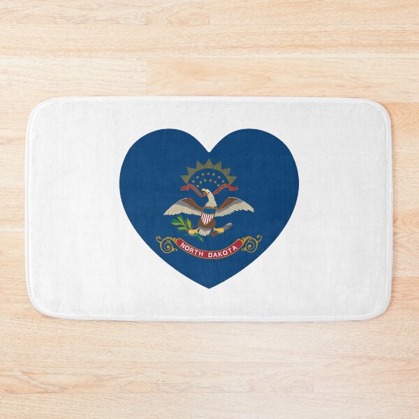 Item preview, North Dakota Heart Flag Baby Gift Born In North Dakota ND designed and sold by shitpostee.
