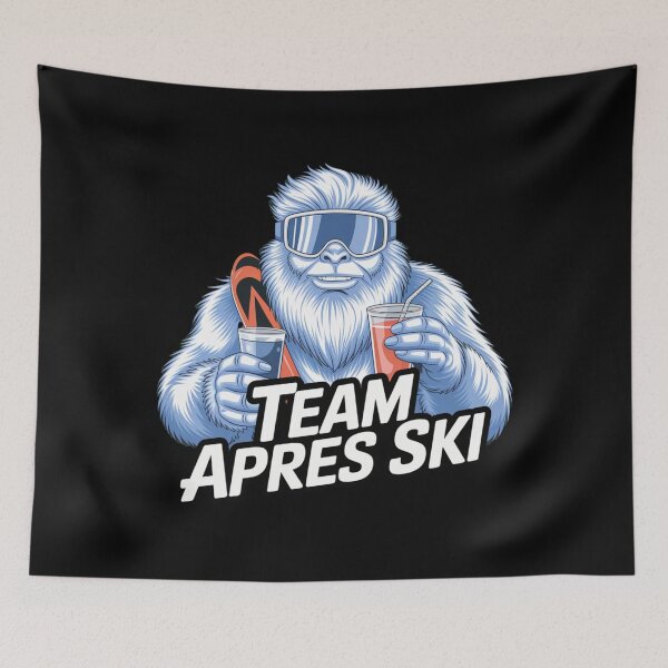 Item preview, Team Apres Ski Yeti ski party group designed and sold by Loona97.