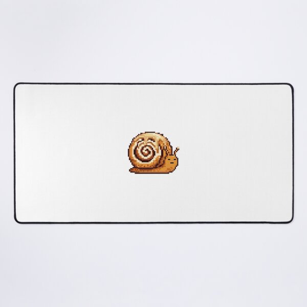 Item preview, Cinnamon Roll Snail Pixel Art Sticker designed and sold by Matilda Pixel.