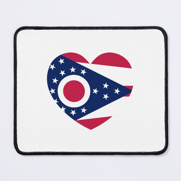 Item preview, Ohio Heart Flag Baby Gift Born In Ohio OH designed and sold by shitpostee.