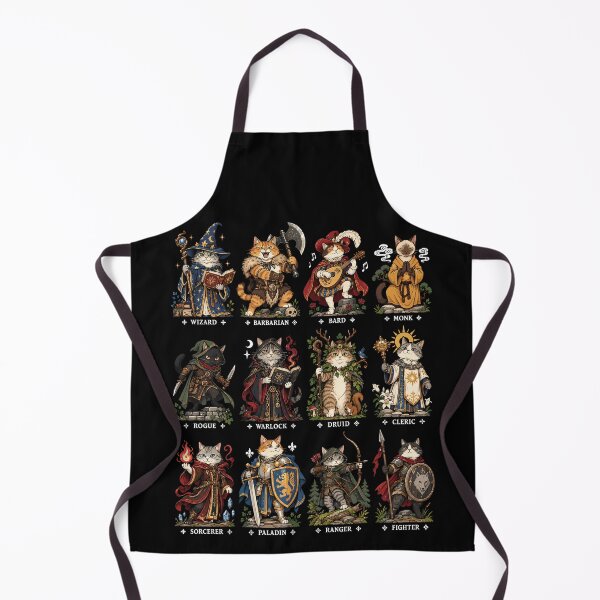 Item preview, Fantasy Cats Character Tabletop RPG Gamer designed and sold by roni-harbor.