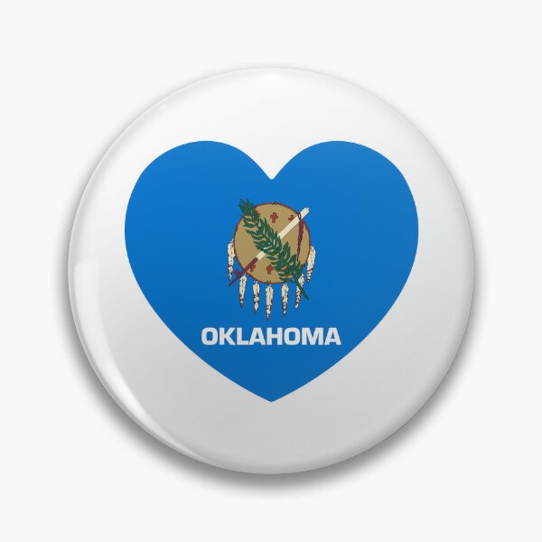 Item preview, Regalo para bebé con la bandera del corazón de Oklahoma, nacido en Oklahoma, OK designed and sold by shitpostee.