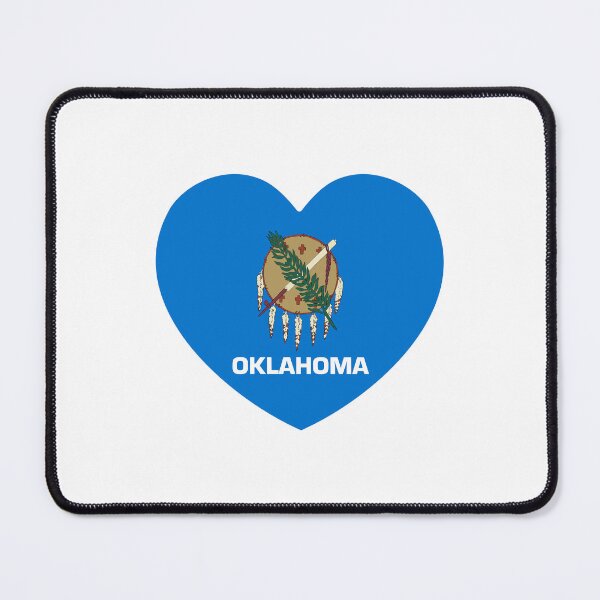 Item preview, Oklahoma Heart Flag Baby Gift Born In Oklahoma OK designed and sold by shitpostee.