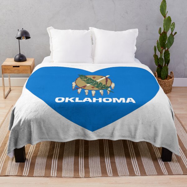 Item preview, Oklahoma Heart Flag Baby Gift Born In Oklahoma OK designed and sold by shitpostee.