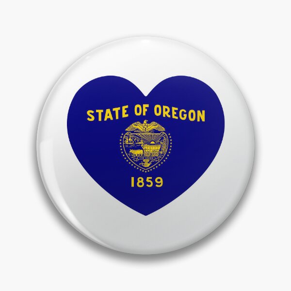 Item preview, Oregon Heart Flag Baby Gift Born In Oregon OR designed and sold by shitpostee.