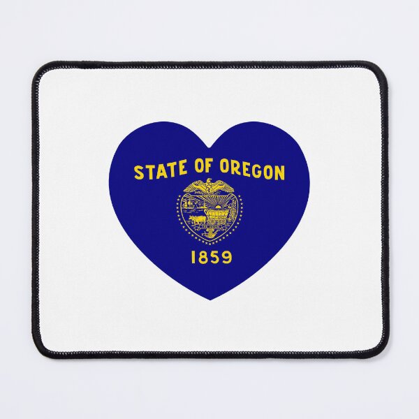 Item preview, Oregon Heart Flag Baby Gift Born In Oregon OR designed and sold by shitpostee.