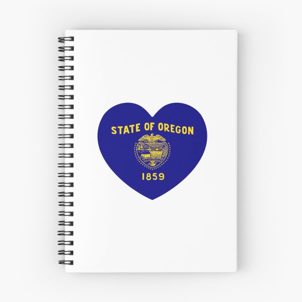 Artikelvorschau, Oregon-Herzflagge als Geschenk für Babys, die in Oregon geboren wurden entworfen und verkauft von shitpostee.