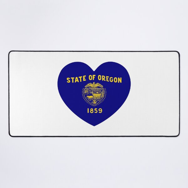 Item preview, Oregon Heart Flag Baby Gift Born In Oregon OR designed and sold by shitpostee.